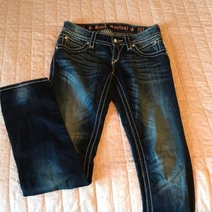 Rock revival straight jeans